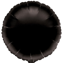 Balónek kruh Black 42cm 