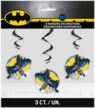 Batman závěsná dekorace 3 ks 