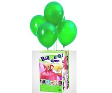 Helium Balloon time + balónky zelené 30ks