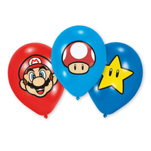 Super Mario balónky 6ks 27,5cm