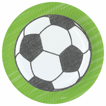 Fotbal talíře 8 ks, 23 cm