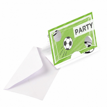 Pozvánky na party fotbal 8 ks