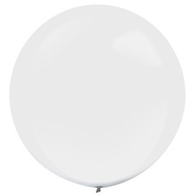 Balónek velký bílý 61 cm