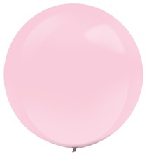 Balónek velký růžovo-zlatý metalický 61 cm