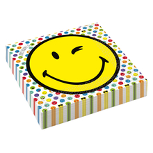 Smiley World ubrousky 16 ks 33 cm x  33 cm