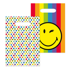 Smiley World taška papírová 8 ks 16 cm x 24 cm