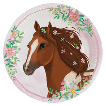 Kůň talíře papírové 8 ks 22,8 cm