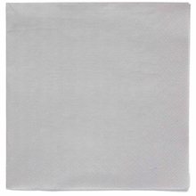 Ubrousky stříbrné 20 ks 33 cm x 33 cm