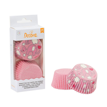 Košíčky na muffiny světle růžový slon 36 ks