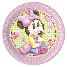 Minnie Baby talíře 8ks 23cm