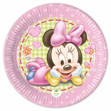Minnie Baby talíře 8ks 20cm