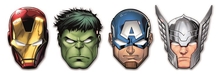 Avengers maska 6ks