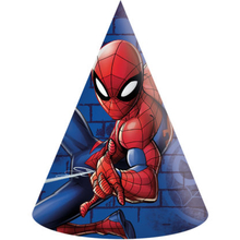 Spiderman čepičky 6 ks 