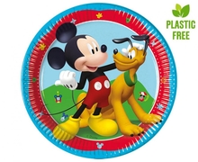 Mickey Mouse talíře papírové 8 ks 20 cm