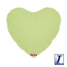 Balónek světle růžové srdce 35 cm, který létá 30 dní